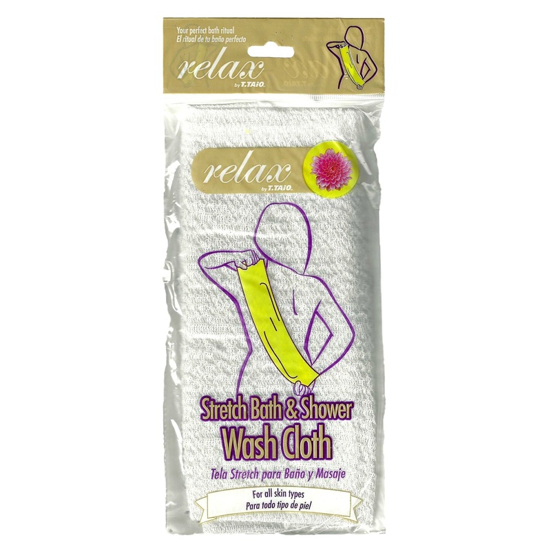 Relax Exfoliating Wash Cloth – 6pk (White)