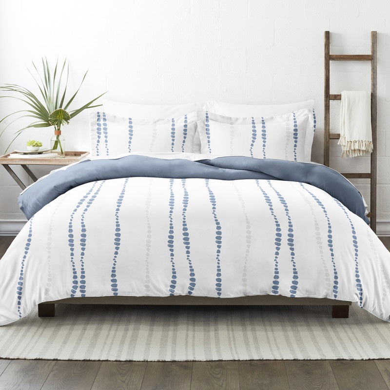 Reversible Duvet Cover Sets – Blue Urban, Twin-XL, 2 Piece