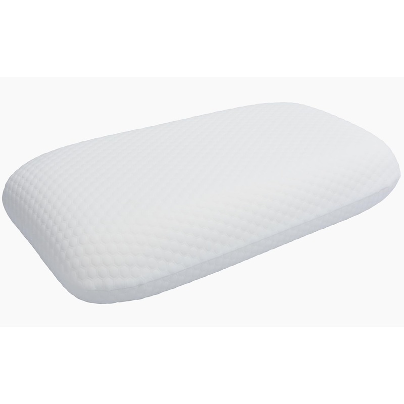 Qiafeiye cool memory foam pillow 70x40x14cm ergonomic sleeping pillow neck support cushion with washable pillow cover for allergy sufferers side sleeper and back sleeper