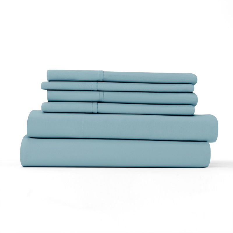 Ultra Soft Bed Sheet Sets – Ocean, 6 Piece, Full