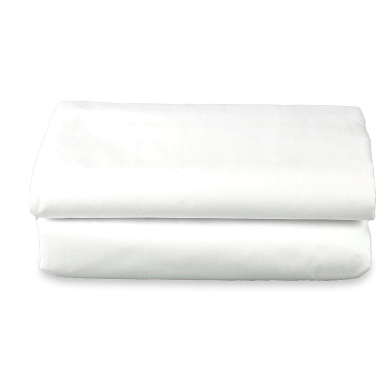 Twin XL Flat Sheet – White, 66″ x 115″