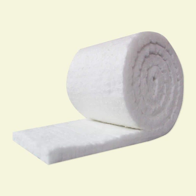 UniTherm R-5,Unfaced,Ceramic Fiber Insulation Blanket Roll 2 in. x 24 in. x 50 in. for Kilns,Ovens,Stoves and More CF8-2-24X50in