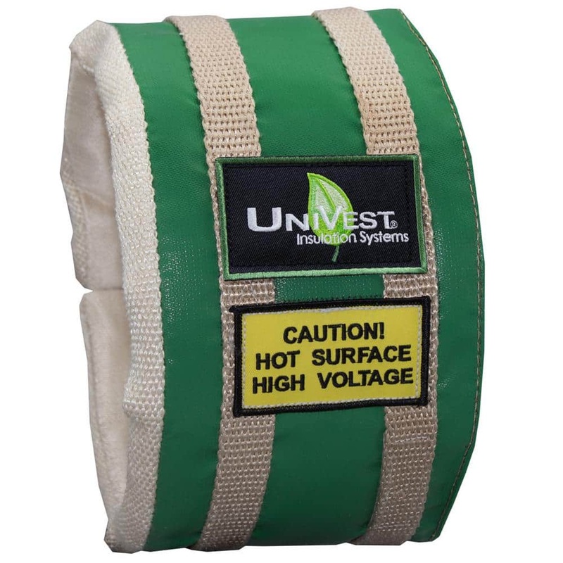 UniTherm UniVest Removable Insulation Pipe Jacket 19 in. L x 6 in. W x 1 in. H – R 2.5 UVST1906