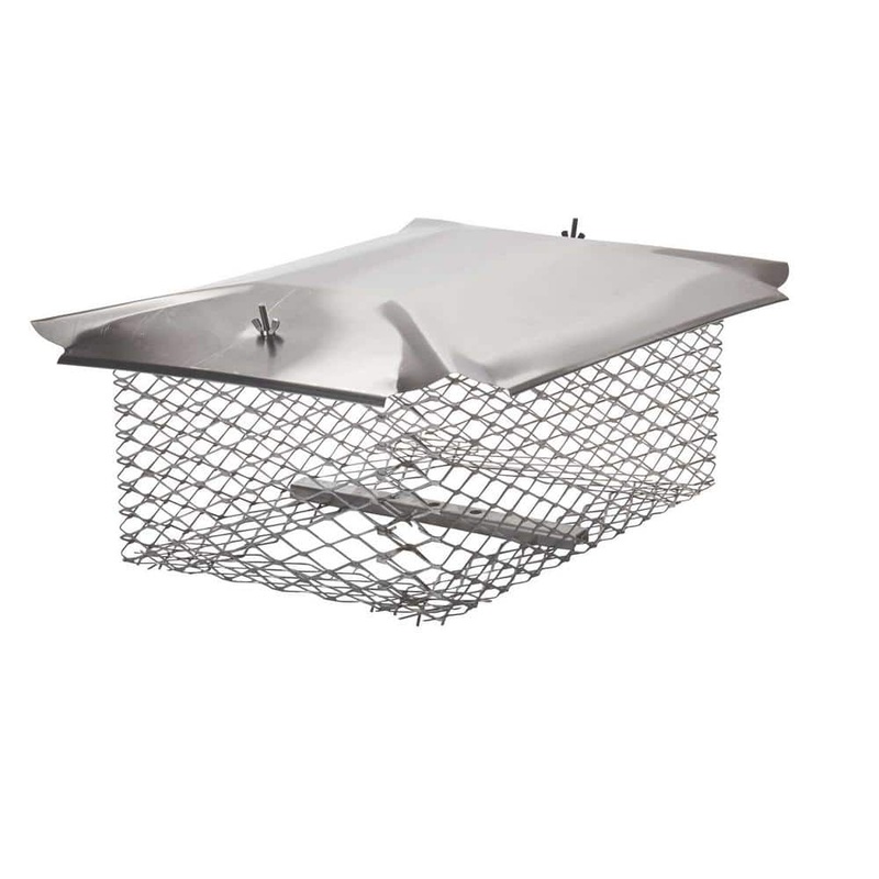 HY-C 20-1/2 in. x 13 in. Chimney Cap in Stainless Steel U1320S34