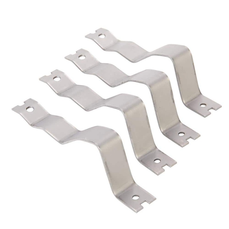 HY-C Draft King 8.5 in. x 3.4 in. Stainless Steel Chimney Cap Leg Kit SSLK