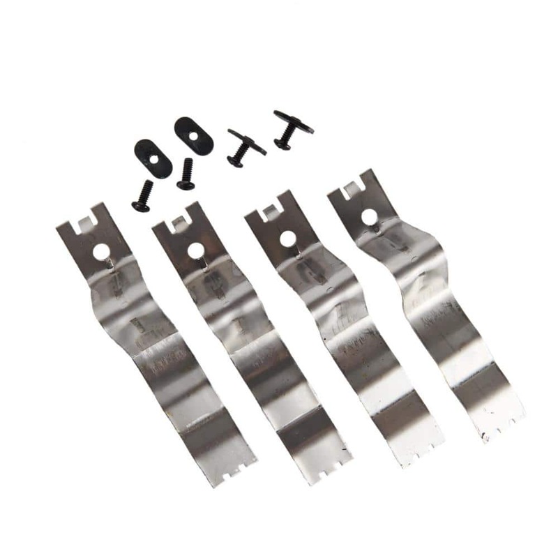 Shelter 7 in. x 2.75 in. Stainless Steel Chimney Cap Leg Kit SCLK