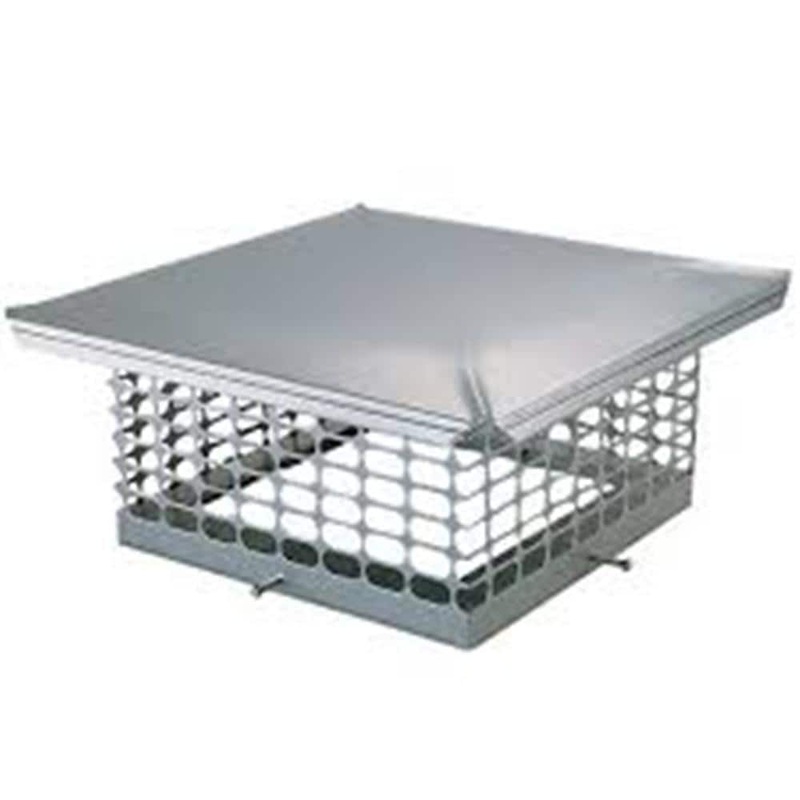 The Forever Cap 18 in. x 18 in. Forever Damper Chimney Cap FDC1717