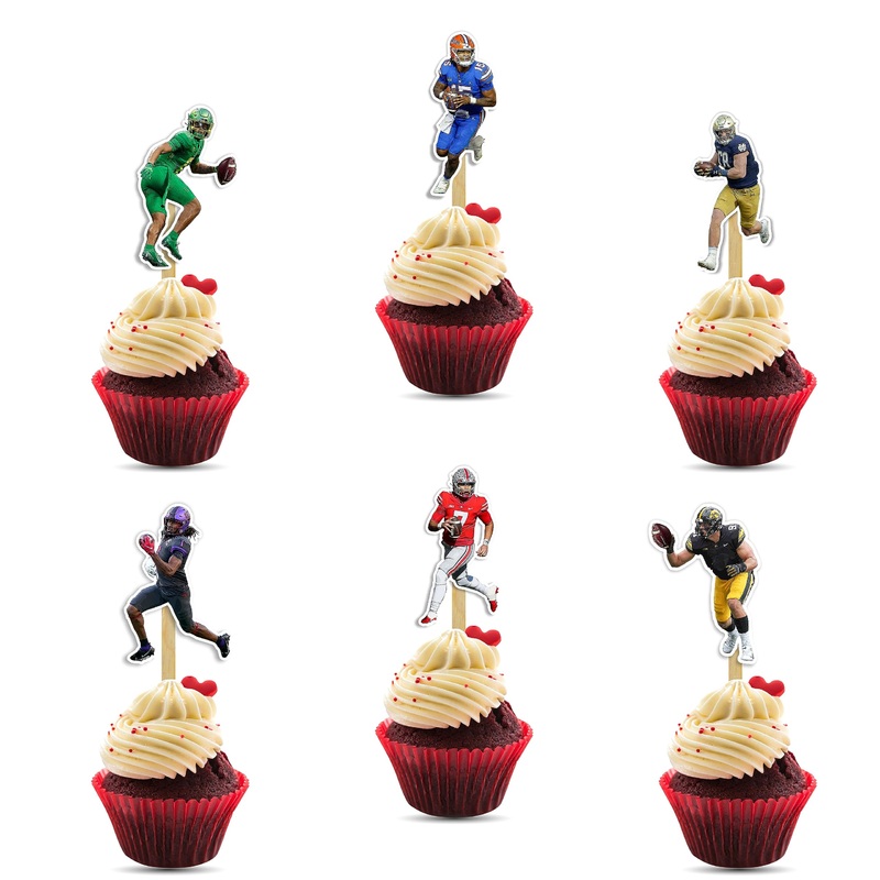 American Football Cupcake Topper American Football Cupcaketopper