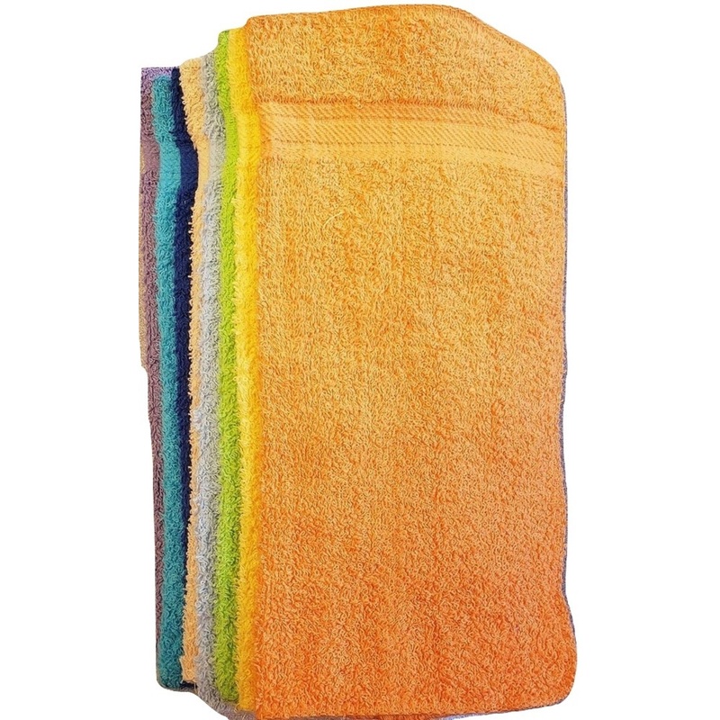 Terry Washcloths – Assorted, 12″ x 12″