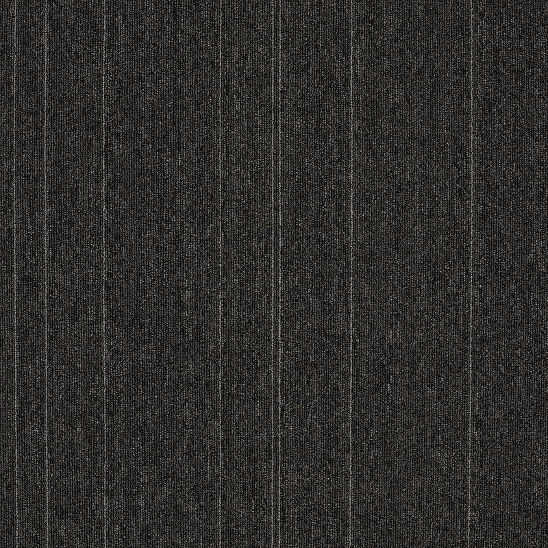 Aladdin Fixed Attitude – Charcoal – Gray Commercial 24 x 24 in. Glue-Down Carpet Tile Square (96 sq. ft.) 0769D-979-2424