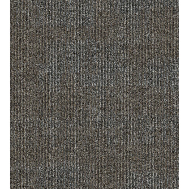 Aladdin Second Nature – Fission – Gray Commercial 24 x 24 in. Glue-Down Carpet Tile Square (96 sq. ft.) 0770D-948-2424
