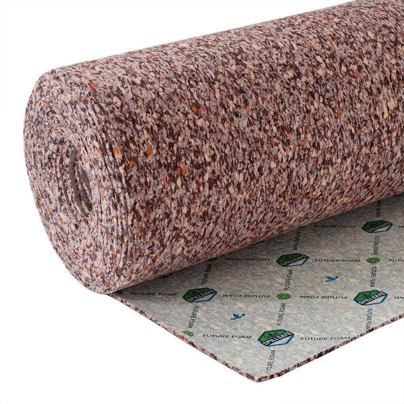 TrafficMaster 5/16 in. Thick 8 lb. Density Rebond Carpet Pad with Moisture Barrier 150553486-37