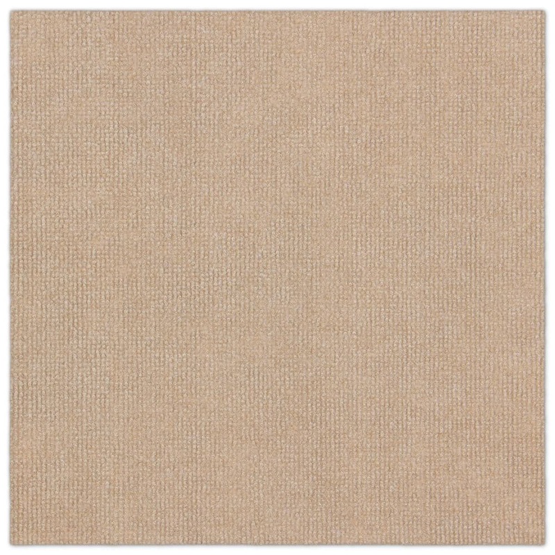 Unbranded Asheville Rib Beige Residential 18 in. x 18 in. Peel and Stick Carpet Tile Square (27 sq. ft. ) 606775420018×18