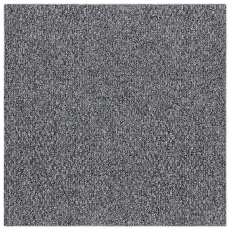 Unbranded Boone Hobnail Gray Residential 18 in. x 18 in. Peel and Stick Carpet Tile Square (22.5 sq. ft. ) 606775415018×18