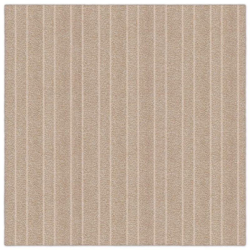 Unbranded Roma Stripe Rib Beige Residential 24 in. x 24 in. Peel and Stick Carpet Tile Square (60 sq. ft. ) 606775426024×24