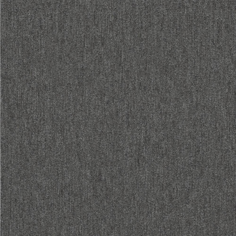 Shaw Hampton – Pewter – Gray Commercial/Residential 24 x 24 in. Glue-Down Carpet Tile Square (80 sq. ft.) HDF3000505