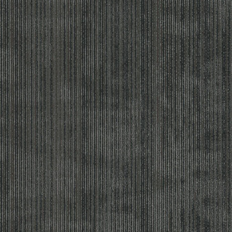 Shaw Seve-Serpent-Black Commercial/Residential 24 in. x 24 in. Glue-Down Carpet Tile Square (80 sq. ft.) HD23000504