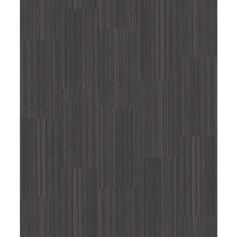 Shaw Chalet-Rework-Black Commercial/Residential 18 in. x 36 in. Glue-Down Carpet Tile Square (63 sq. ft.) HD23500510