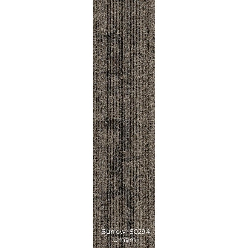 TrafficMaster Burrow – Brown Commercial/Residential 9.84 x 39.37 in. Peel and Stick Carpet Tile Plank (21.53 sq. ft.) 40182-50294