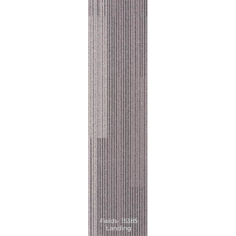 TrafficMaster Fields – Gray Commercial/Residential 9.84 x 39.37 in. Peel and Stick Carpet Tile Plank (21.53 sq. ft.) 40186-15385