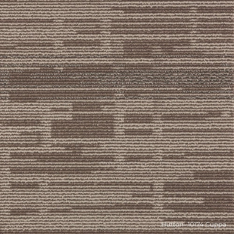 TrafficMaster Hutton – Beige Commercial/Residential 19.68 x 19.68 in. Peel and Stick Carpet Tile Square (21.53 sq. ft.) 40181-10174