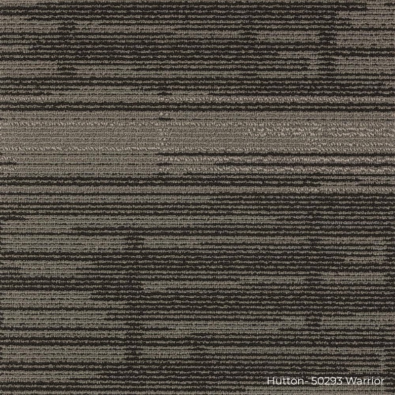 TrafficMaster Hutton – Gray Commercial/Residential 19.68 x 19.68 in. Peel and Stick Carpet Tile Plank (21.53 sq. ft.) 40181-50293