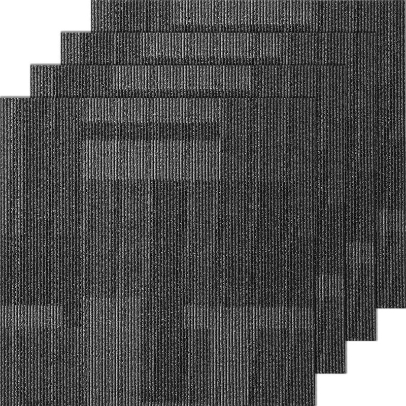 VEVOR Gray Commercial Residential 24 in. x 24 in. Peel and Stick Pattern Carpet Tile Carpet Squares 96 sq. ft. KCXFKDT2424YHLIXBV0