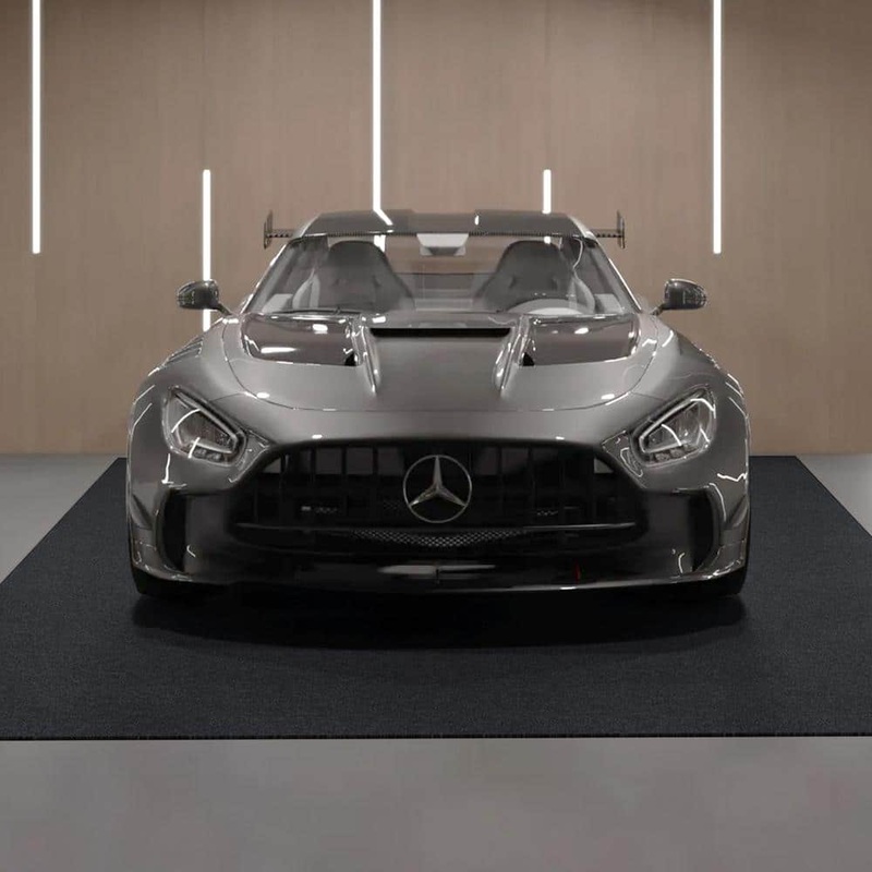 VEVOR Garage Floor Mat 7.6 ft. x 19 ft. Non-slip Heavy Carpet Garage Flooring Mat with TPE Anti-Leak Backing Easy to Clean CKDT7619HHS0GTF4QV0