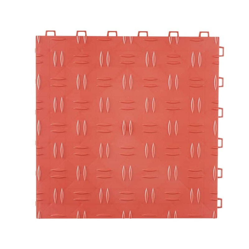 SKYSHALO Garage Tiles Interlocking, 12 x 12 x 0.53 in. 50 Pack Garage Floor Covering Tiles, Garage Flooring Tiles (50 sq. ft. ) CKDDHSJ501212FZ13V0-250318