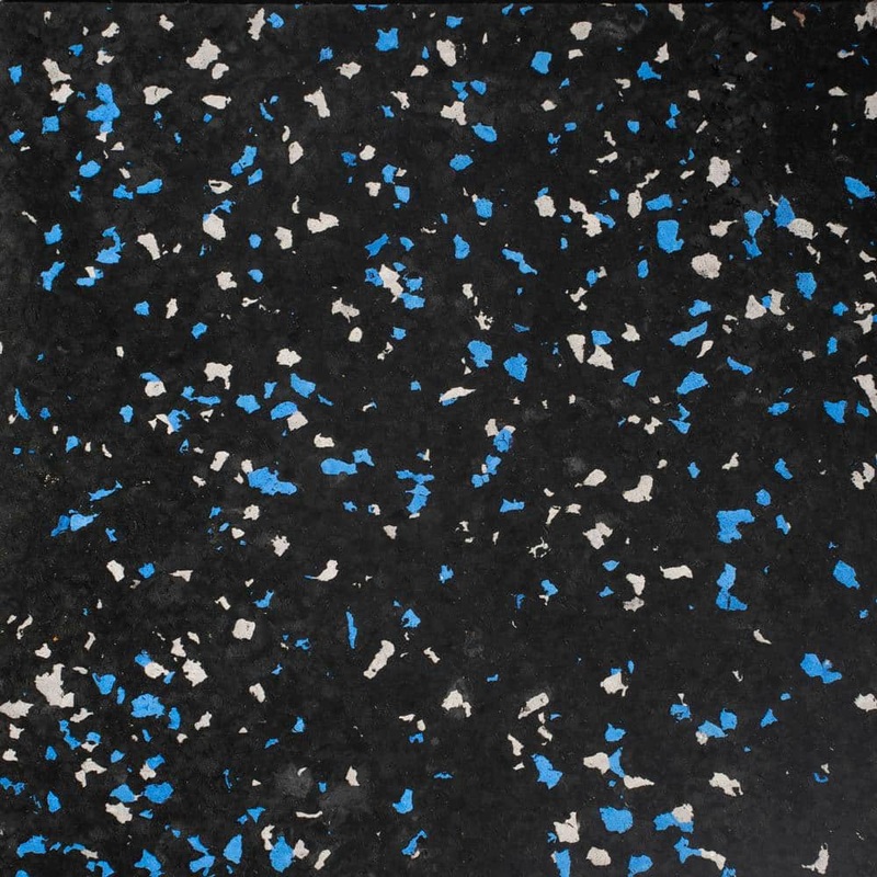 Survivor SportFloor Eco-Lock Cross-Training Glacier 24 in. x 24 in. x 0.3 in. Rubber Gym Flooring Tiles (25.7 sq. ft.) (6-Pack) 01040804127