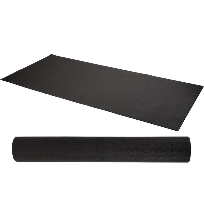 Unbranded Black 36 in. W x 78 in. L x 0.25 in. T EVA Foam Gym Flooring Mat (19.5 sq. ft.) Mat-1022