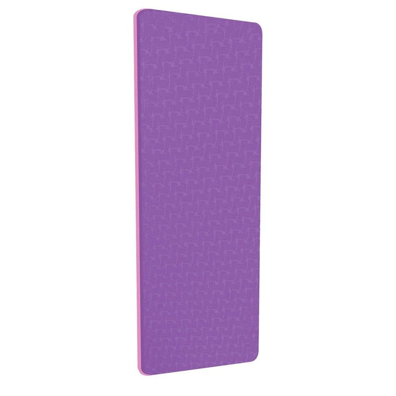 Unbranded Purple 24 in. W x 72 in. L x 0.3 in. T Thermoplastic Elastomers Gym Flooring Mat (12 sq. ft.) HD57DAMat10