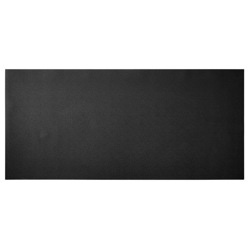 SKYSHALO 36 in. x 72 in. Treadmill Mat for Carpet, 1/4 in.Thick 17.97 sq ft. High Density PVC in Black, Non-slip, Waterproof JSQCDPPSPVC3PHD5R001V0-250512