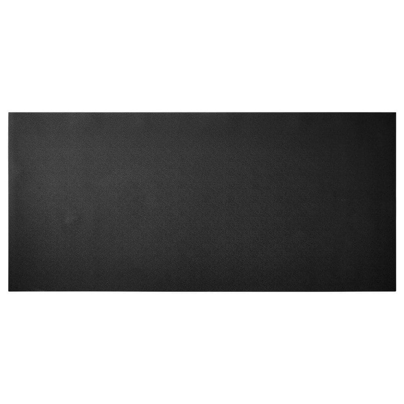 SKYSHALO Treadmill Mat for Carpet in Black,12.47 sq ft 1/4 in. Thick, 30 in. x 60 in., PVC, Waterproof Floor Protector for Gym JSQCDPPSPVC3G5JHT001V0-250512