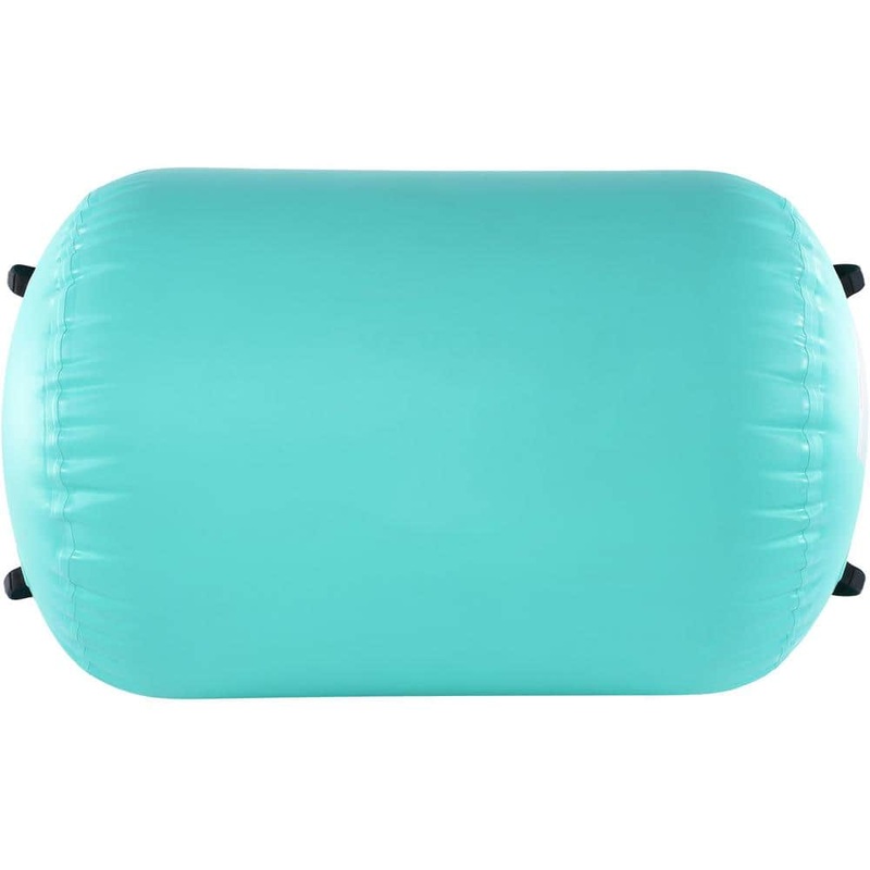 VEVOR Air Mat Tumble Track Air Spot 52.2 in. L x 31.5 in. W x 31.5 in. Thick 11.39 sq. ft. Gym Flooring Mat Green GTZKFQD40315MCFTUV1