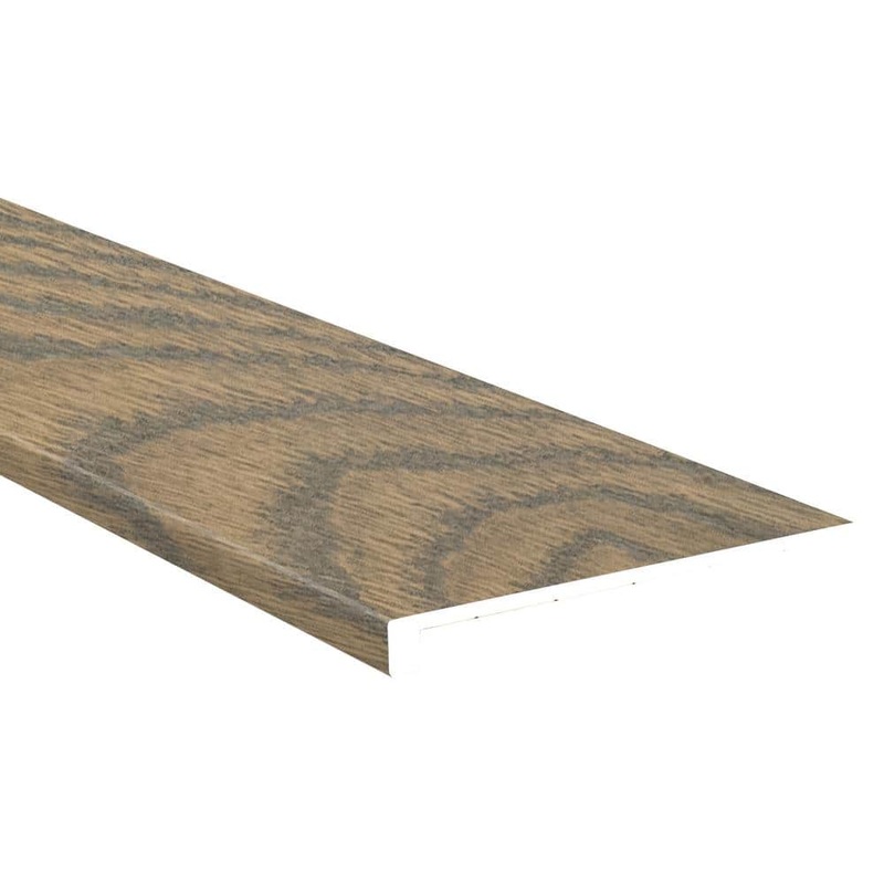 A&A Surfaces Willrow Oak 1.25 in. T x 12.01 in. W x 47.24 in. L Stair Tread Hardwood Trim (2 pieces/case) VTWCHEHEI-ST-C