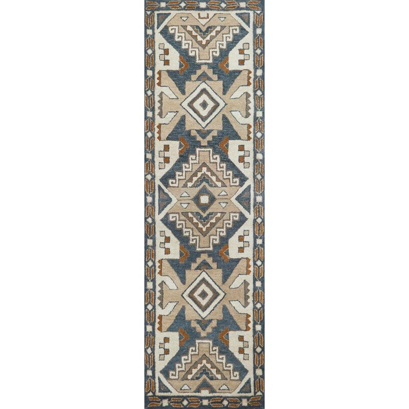 Unbranded Ryder Multi-Color 2 ft. 6 in. x 8 ft. Native American/Tribal Runner Rug RYDRY100933882608