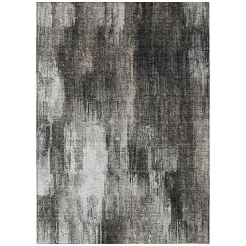 Addison Rugs Chantille ACN567 Gray 5 ft. x 7 ft. 6 in. Machine Washable Indoor/Outdoor Geometric Area Rug ACN567GY5X8