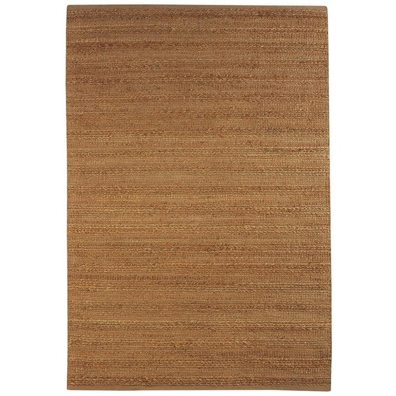 Unbranded Beige 7 ft. 9 in. x 9 ft. 9 in. Area Rug Transitional Braided Organic Jute Handmade 2641A8590D3048