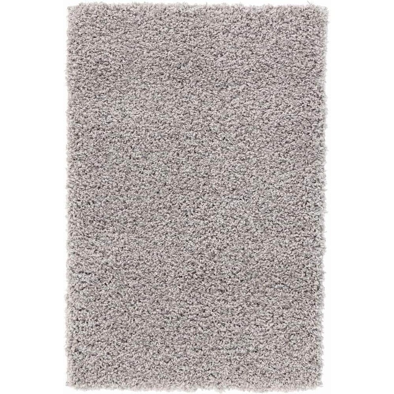 Unbranded Shaggy Gray 3 ft. x 5 ft. Area Rug 25563