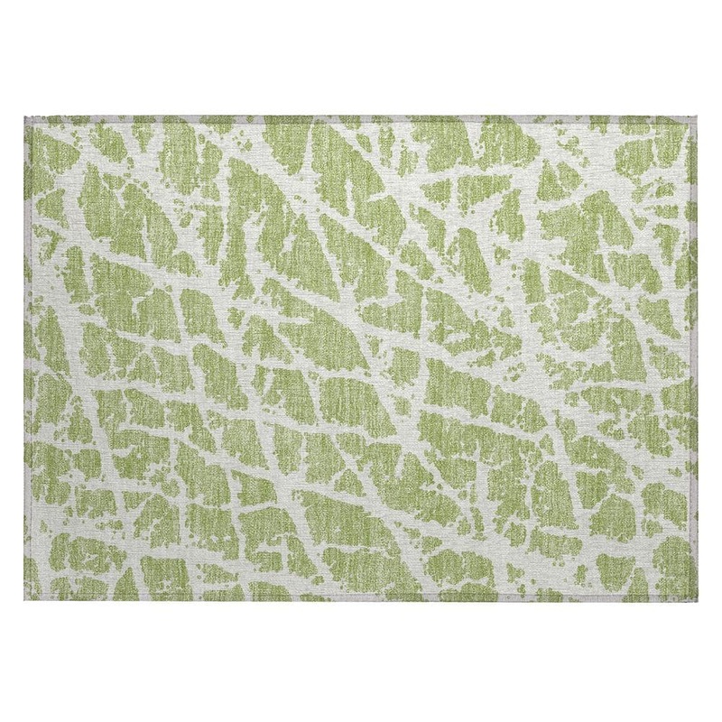 Addison Rugs Chantille ACN501 Aloe 1 ft. 8 in. x 2 ft. 6 in. Machine Washable Indoor/Outdoor Geometric Area Rug ACN501AL20X30