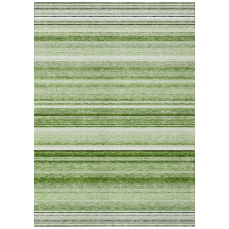 Addison Rugs Chantille ACN529 Aloe 9 ft. x 12 ft. Machine Washable Indoor/Outdoor Geometric Area Rug ACN529AL9X12