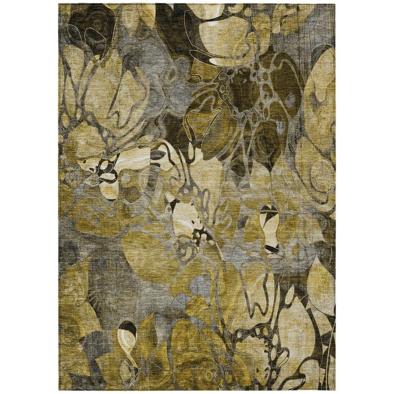 Addison Rugs Chantille ACN558 Brown 5 ft. x 7 ft. 6 in. Machine Washable Indoor/Outdoor Geometric Area Rug ACN558BR5X8