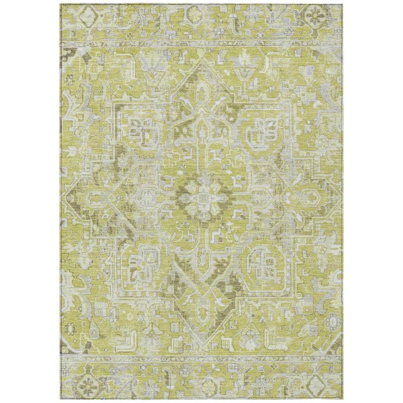 Addison Rugs Chantille ACN570 Aloe 5 ft. x 7 ft. 6 in. Machine Washable Indoor/Outdoor Geometric Area Rug ACN570AL5X8
