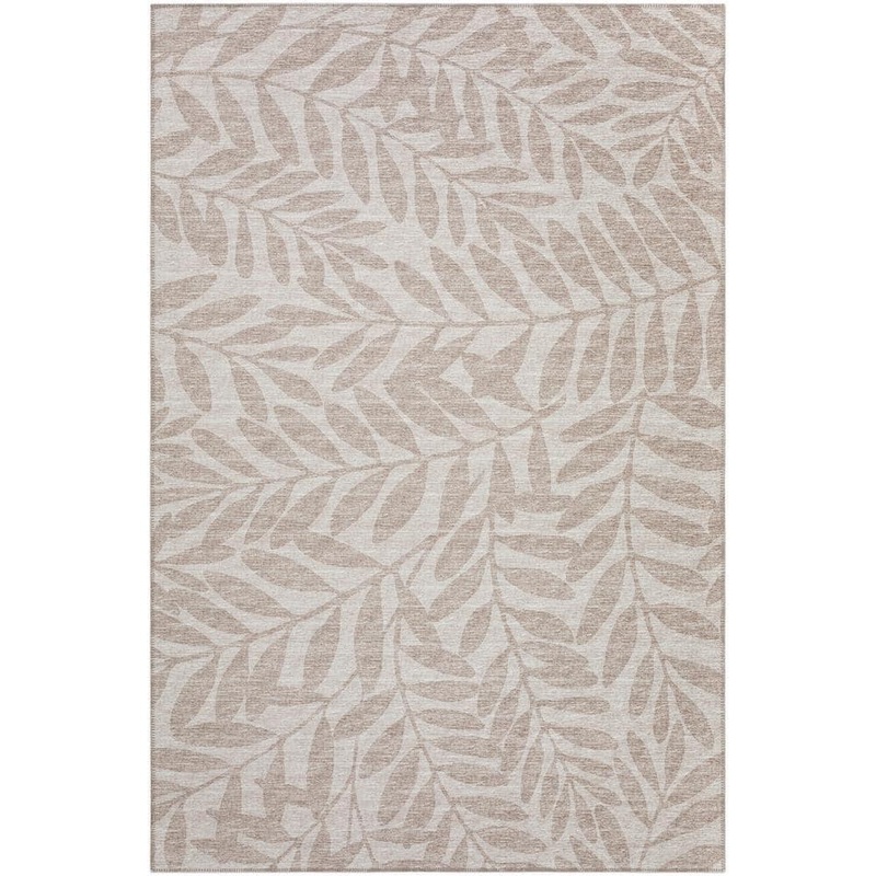 Addison Rugs Yuma Beige 10 ft. x 14 ft. Geometric Indoor/Outdoor Washable Area Rug AYU35TA10X14