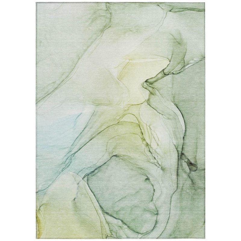 Addison Rugs Chantille ACN502 Green 10 ft. x 14 ft. Machine Washable Indoor/Outdoor Geometric Area Rug ACN502GE10X14