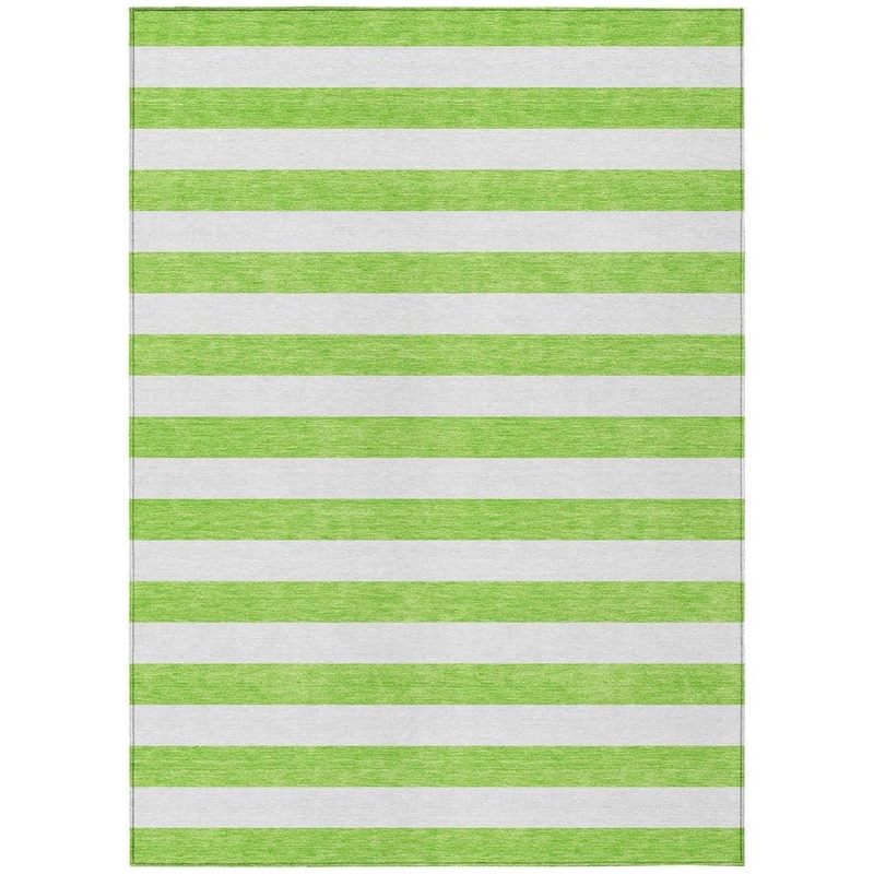 Addison Rugs Chantille ACN528 Lime 5 ft. x 7 ft. 6 in. Machine Washable Indoor/Outdoor Geometric Area Rug ACN528LM5X8