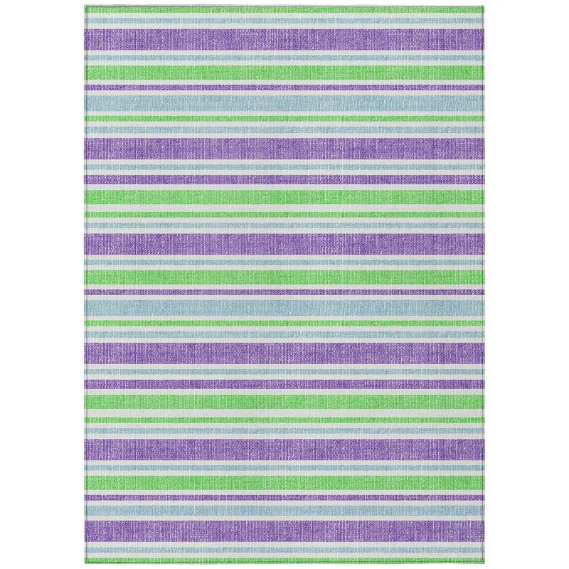 Addison Rugs Chantille ACN531 Lime 2 ft. 6 in. x 3 ft. 10 in. Machine Washable Indoor/Outdoor Geometric Area Rug ACN531LM30X46