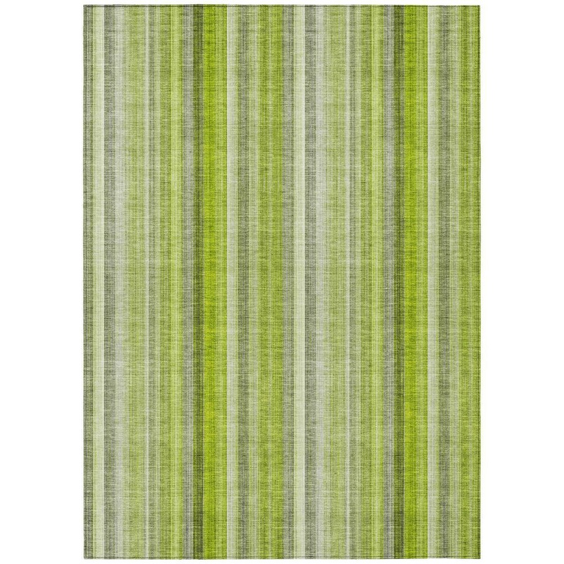 Addison Rugs Chantille ACN543 Green 10 ft. x 14 ft. Machine Washable Indoor/Outdoor Geometric Area Rug ACN543GE10X14