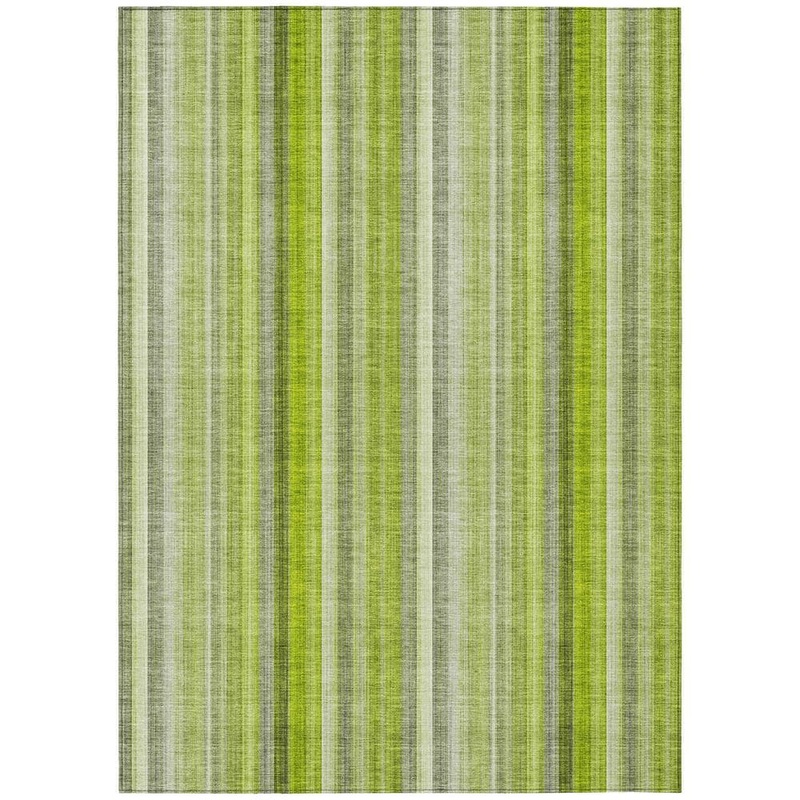 Addison Rugs Chantille ACN543 Green 8 ft. x 10 ft. Machine Washable Indoor/Outdoor Geometric Area Rug ACN543GE8X10